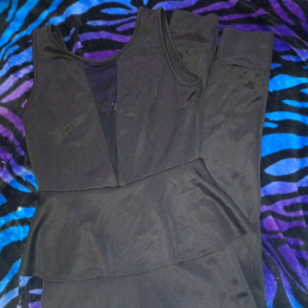 LAST CHANCE SALE ONLY $8 Love Culture Sleeveless Jumpsuit w/ Sheer Chest Medium